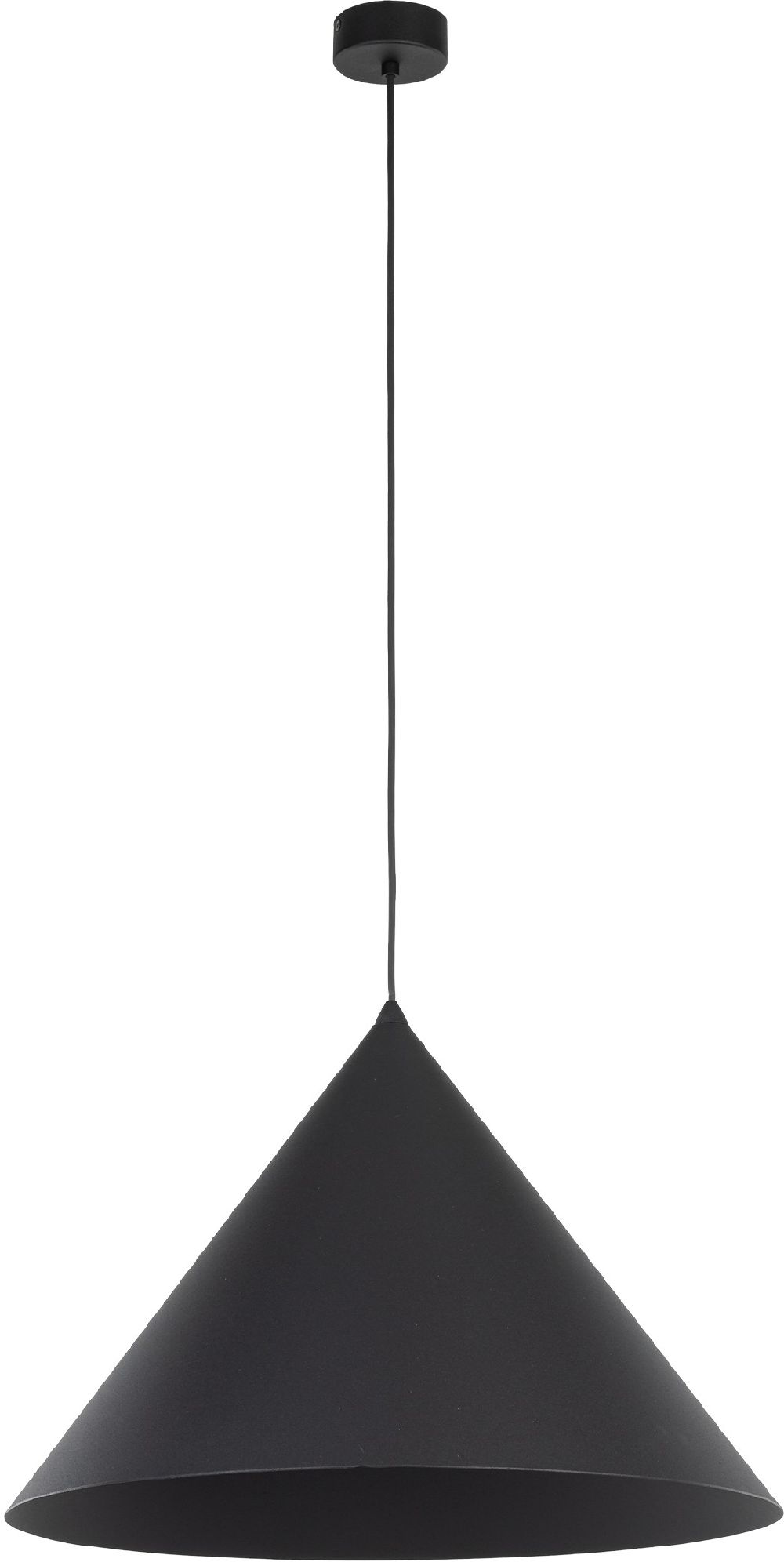 Darmowa Dostawa - Lampa wisząca 1x15 W czarna TK Lighting Cono 10059