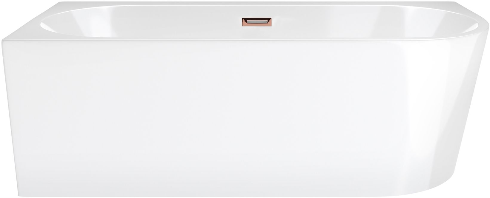 Darmowa Dostawa - Wanna narożna 160x74 cm prostokątna biała Corsan Intero E240LLRG