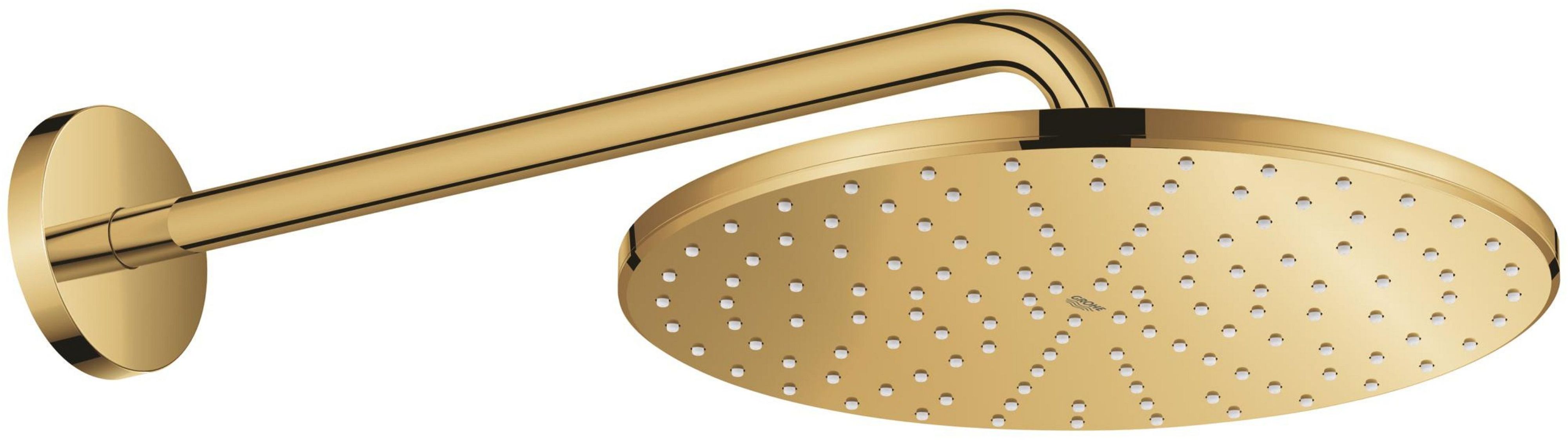 Darmowa Dostawa - Deszczownica z ramieniem 31x31 cm okrągła cool sunrise Grohe Rainshower 26558GL0