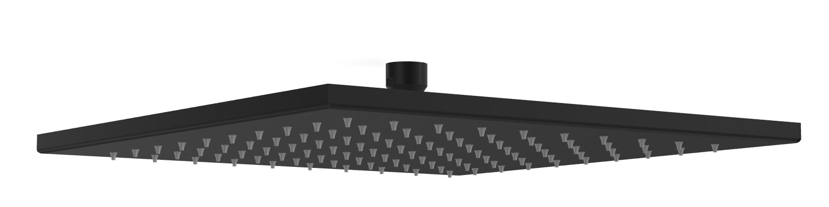 Darmowa Dostawa - Deszczownica 30x30 cm kwadratowa czarna Emmevi Rubinetterie C06658NO