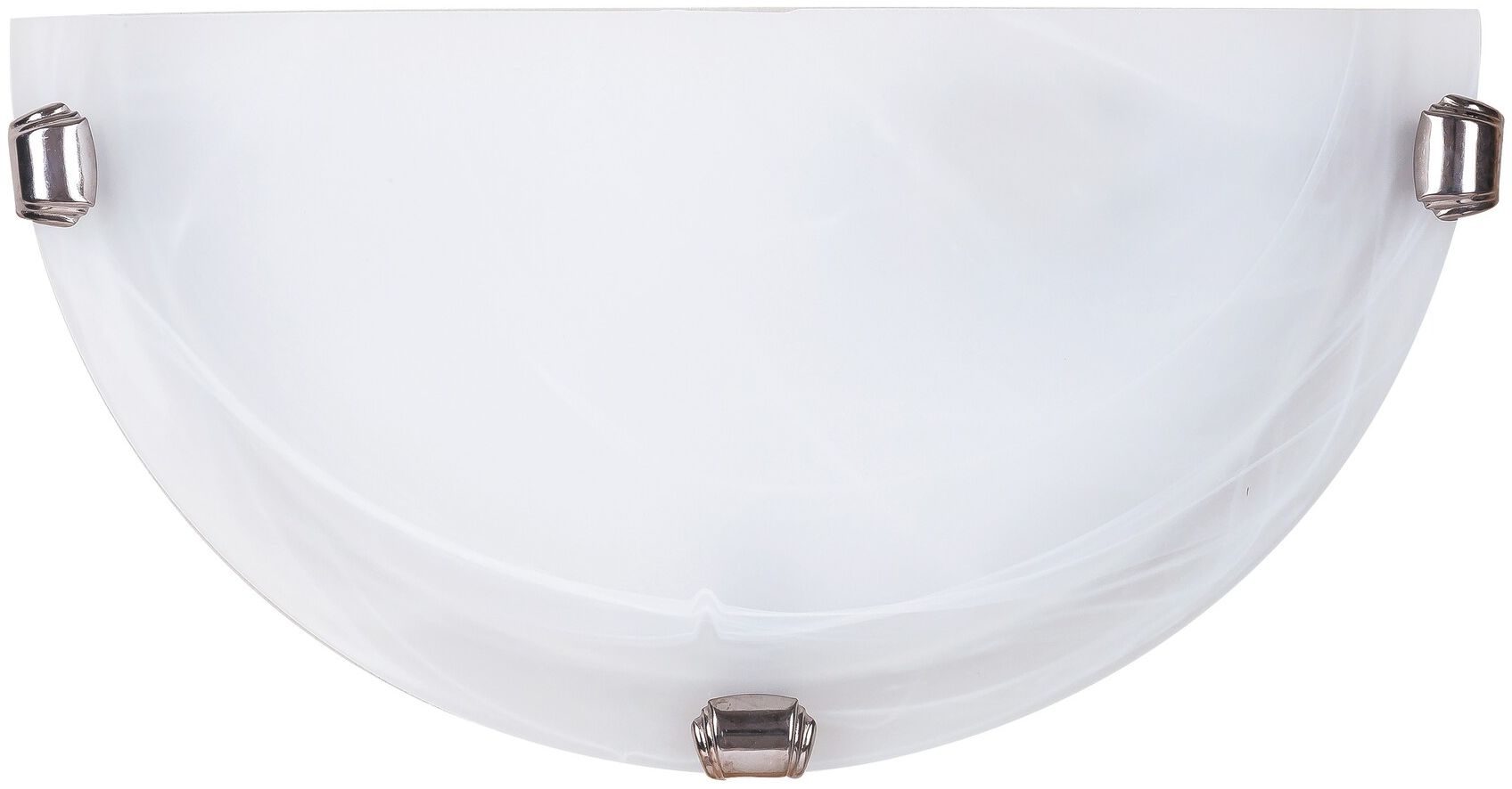 Darmowa Dostawa - Kinkiet 1x60 W biały-chrom Rabalux Alabastro 3002