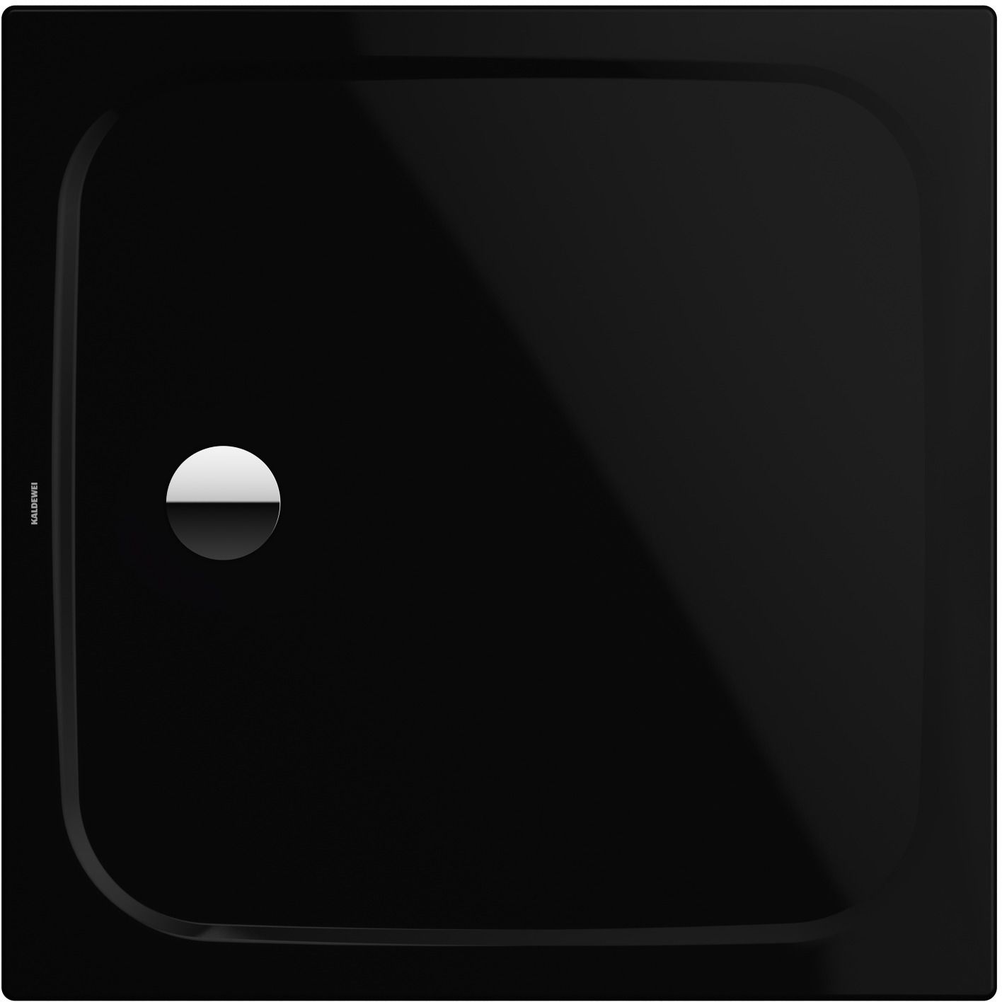 Darmowa Dostawa - Brodzik kwadratowy 80x80 cm czarny Kaldewei Cayonoplan 361147980701