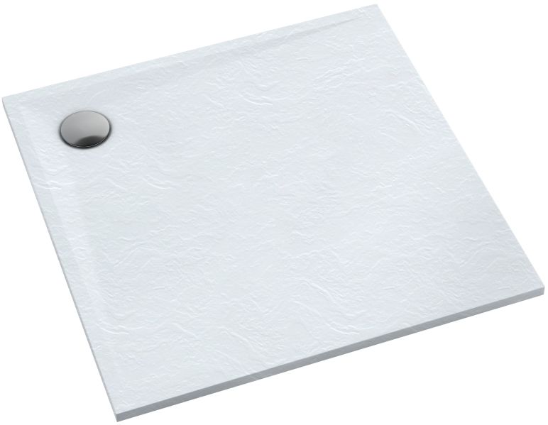 Darmowa Dostawa - Brodzik kwadratowy 90x90 cm biały Schedline Libra White Stone 3SPL1K9090BST