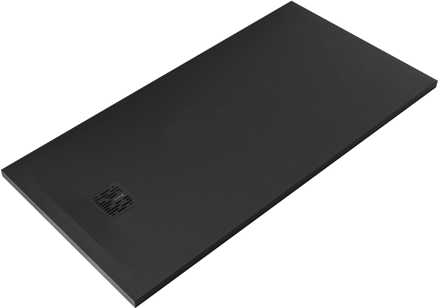 Darmowa Dostawa - Brodzik prostokątny 140x70 cm czarny Kludi Terra 08DW0139