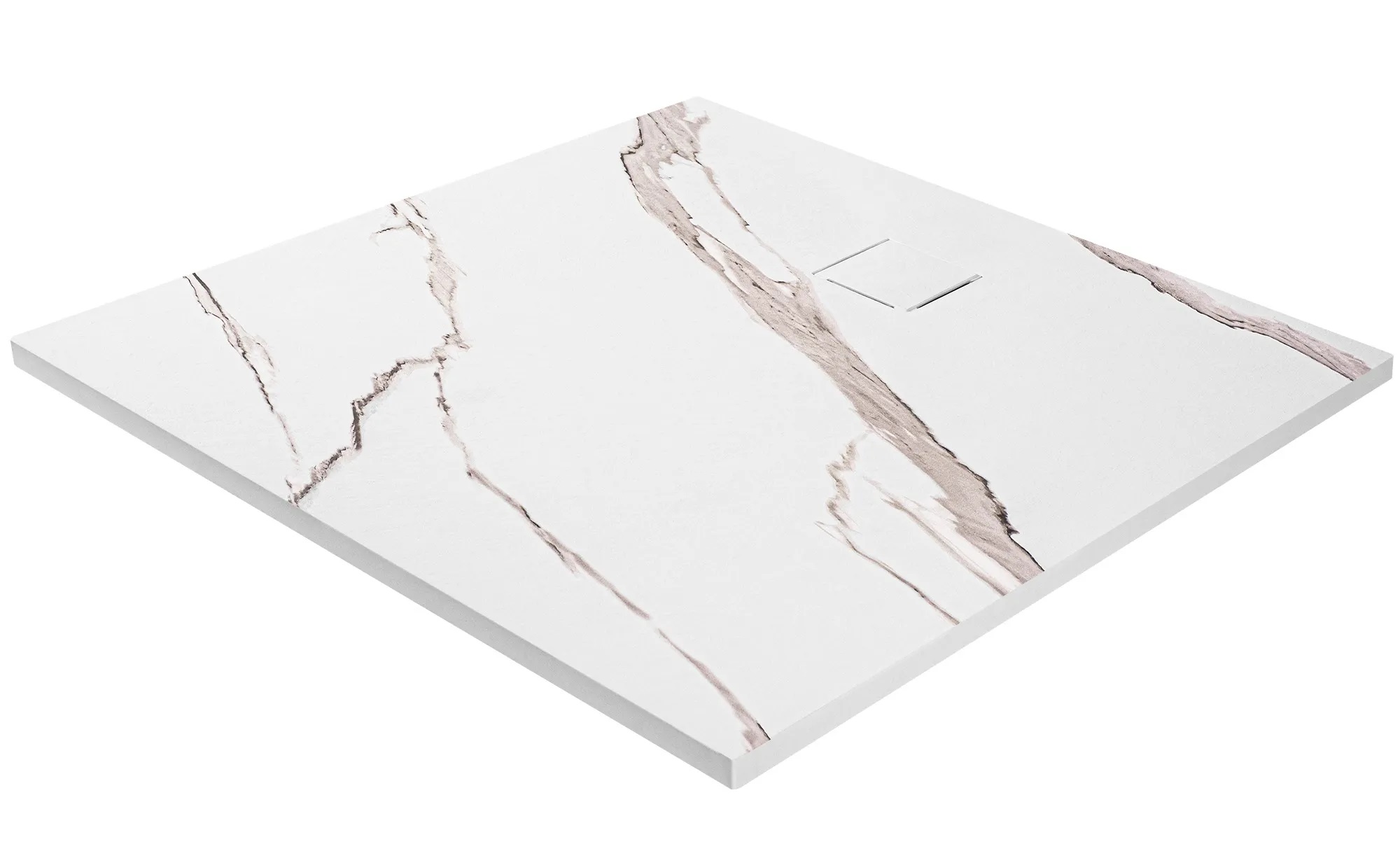 Darmowa Dostawa - Brodzik kwadratowy 90x90 cm biały Rea Magnum REAK7005