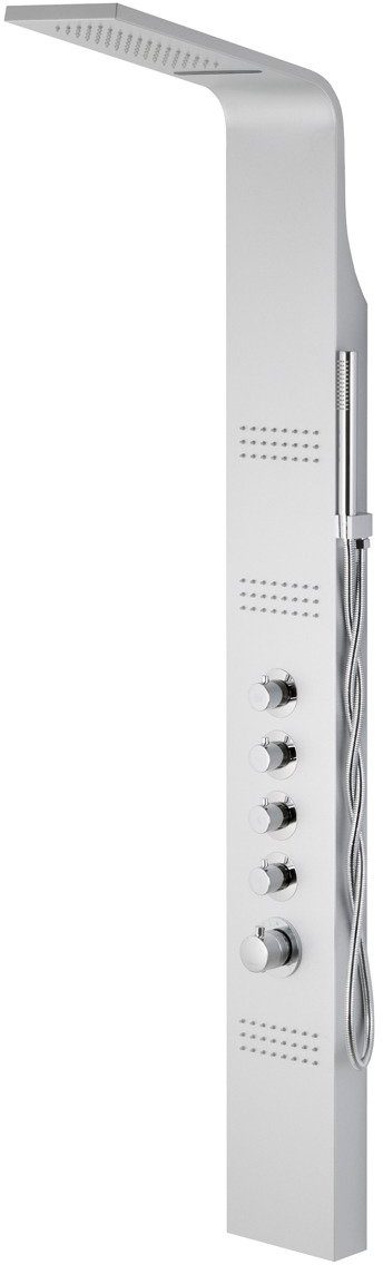 Darmowa Dostawa - Panel prysznicowy Corsan LED Kaskada A013AMNEWLEDSREBRNY