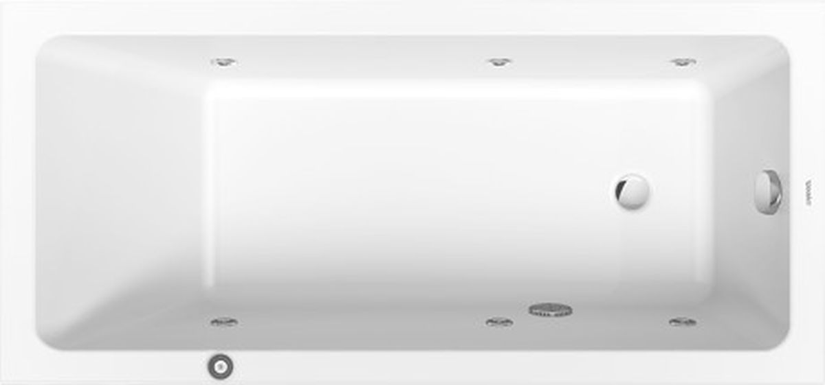 Darmowa Dostawa - Wanna z hydromasażem 150x70 cm prostokątna Duravit No. 1 760487000JP1000