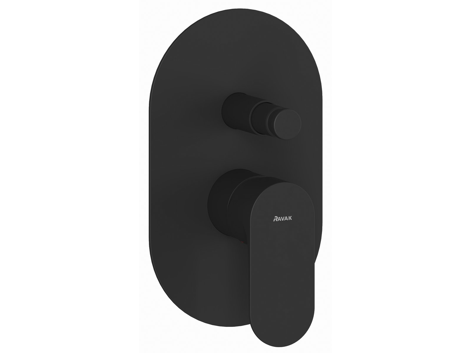 Darmowa Dostawa - Bateria wannowo-prysznicowa podtynkowa czarna Ravak Eleganta X070298