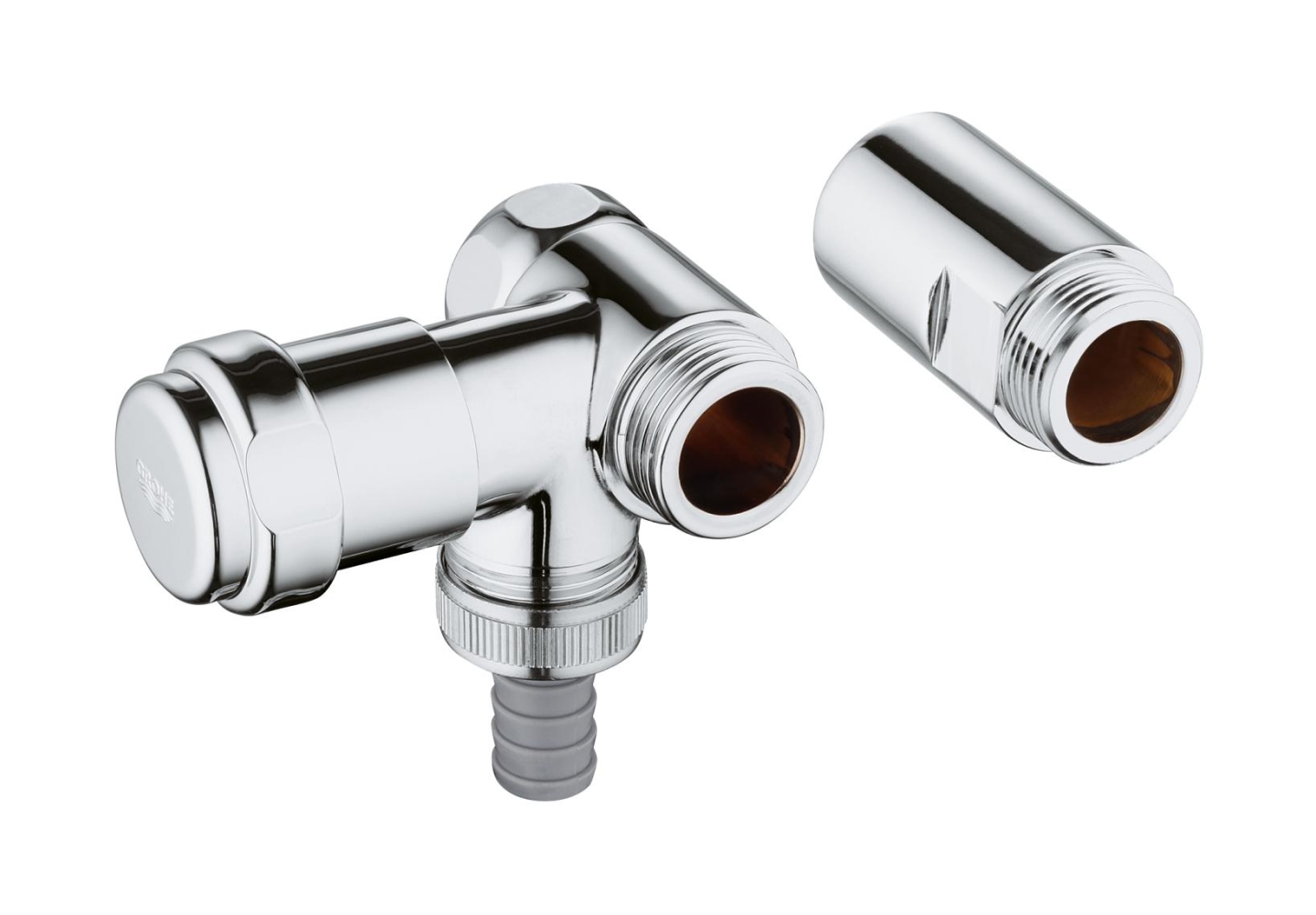 Darmowa Dostawa - Zawór ścienny kątowy starlight chrome Grohe Was 41040000