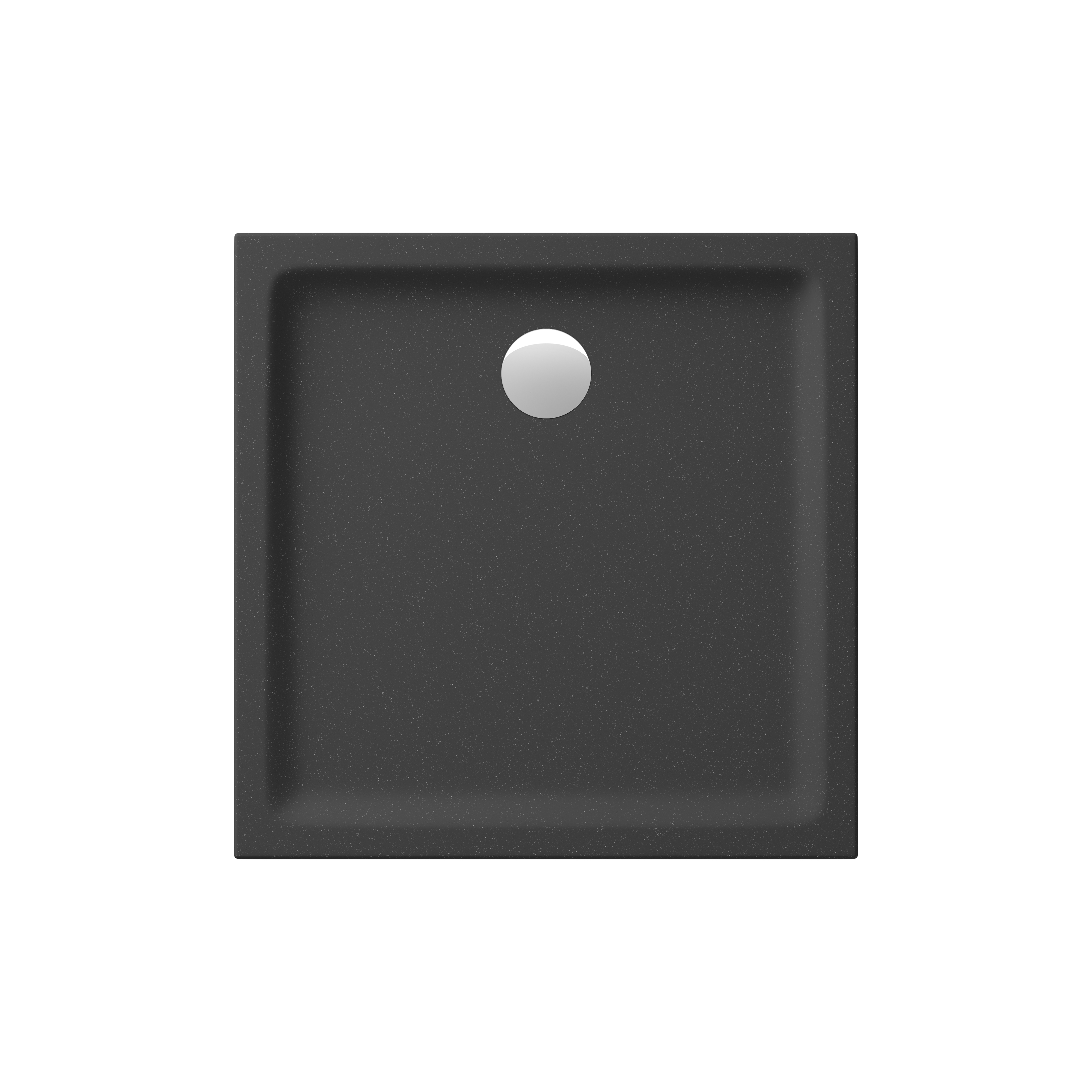 Darmowa Dostawa - Brodzik kwadratowy 80x80 cm czarny Cersanit Tako S204038