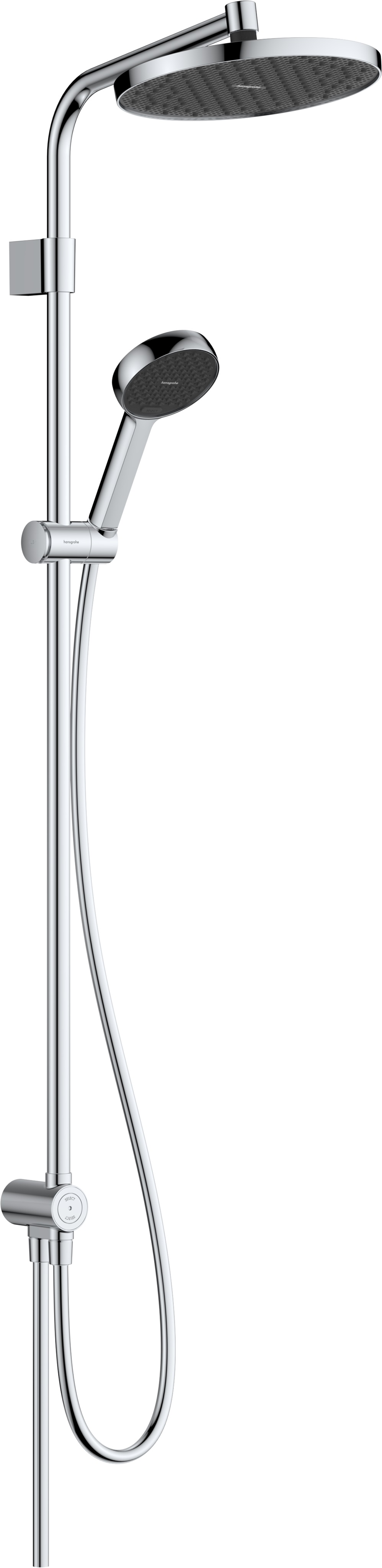 Darmowa Dostawa - Zestaw prysznicowy ścienny z deszczownicą chrom Hansgrohe Activera S 28074000