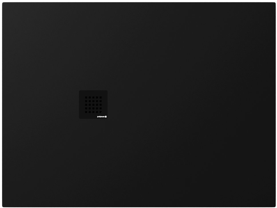 Darmowa Dostawa - Brodzik prostokątny 120x90 cm czarny Polysan Treneca 8430721