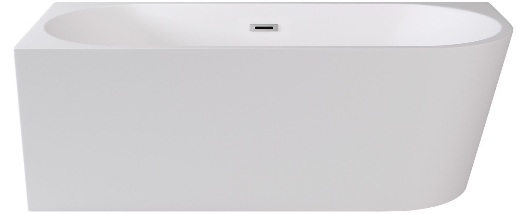 Darmowa Dostawa - Wanna przyścienna 170x80 cm prostokątna biała Besco Zoya #WAS170ZL