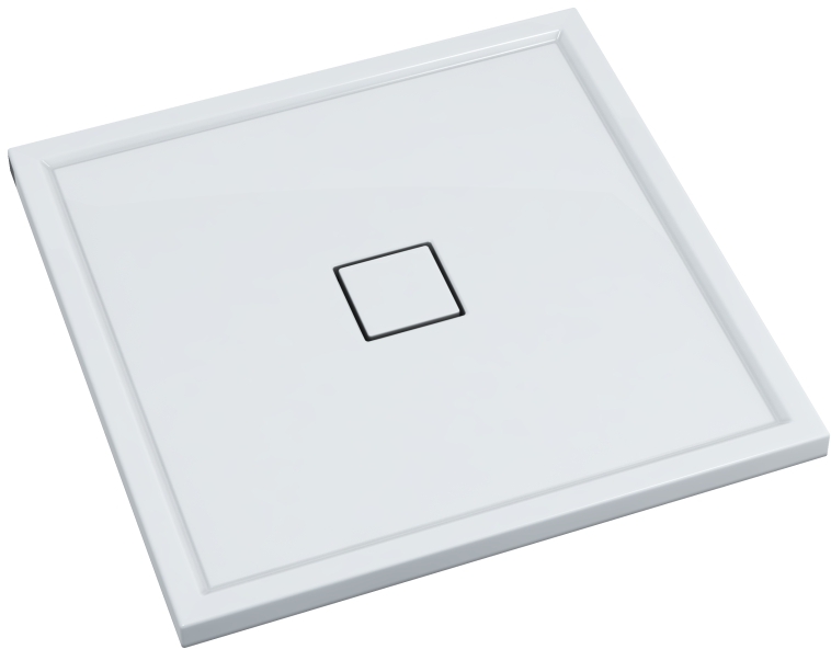 Darmowa Dostawa - Brodzik kwadratowy 90x90 cm biały Schedline Erida 3SPE4K9090