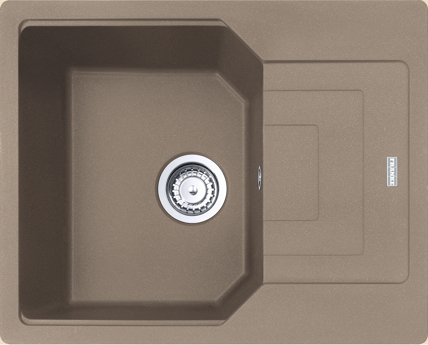 Darmowa Dostawa - Zlewozmywak granitowy 62x50 cm brązowy Franke Urban 1140687264