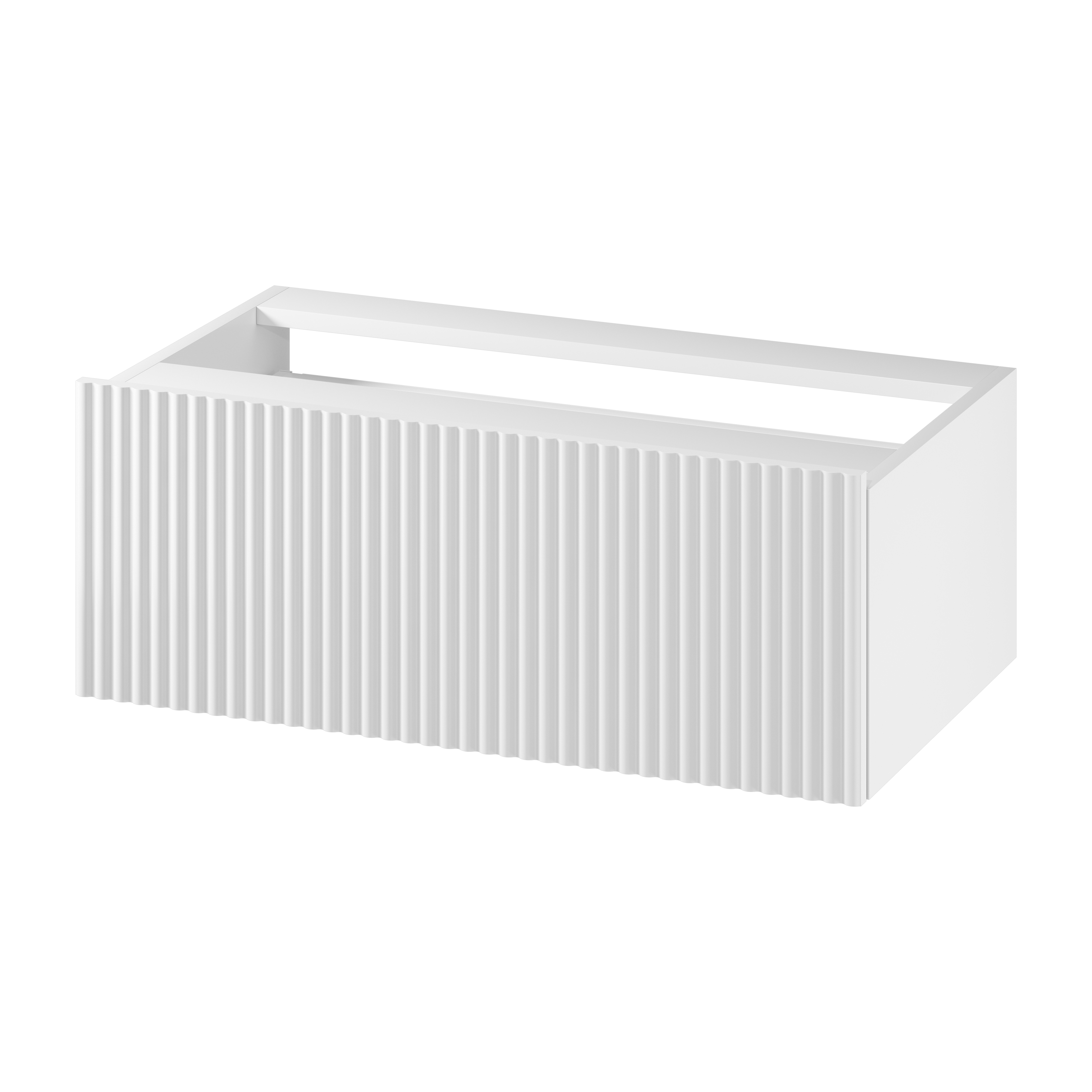 Darmowa Dostawa - Szafka 80x45x30 cm boczna wisząca biała Meissen Keramik Kontra S1004003