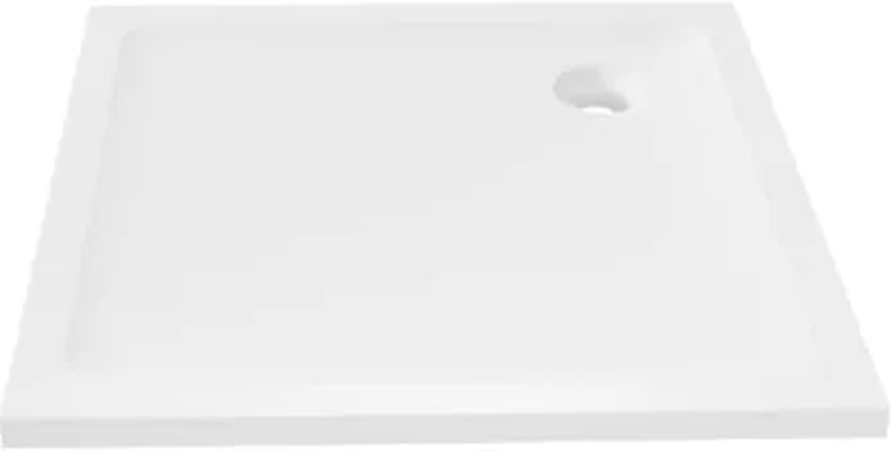 Darmowa Dostawa - Brodzik kwadratowy 90x90 cm biały New Trendy Mild B0626