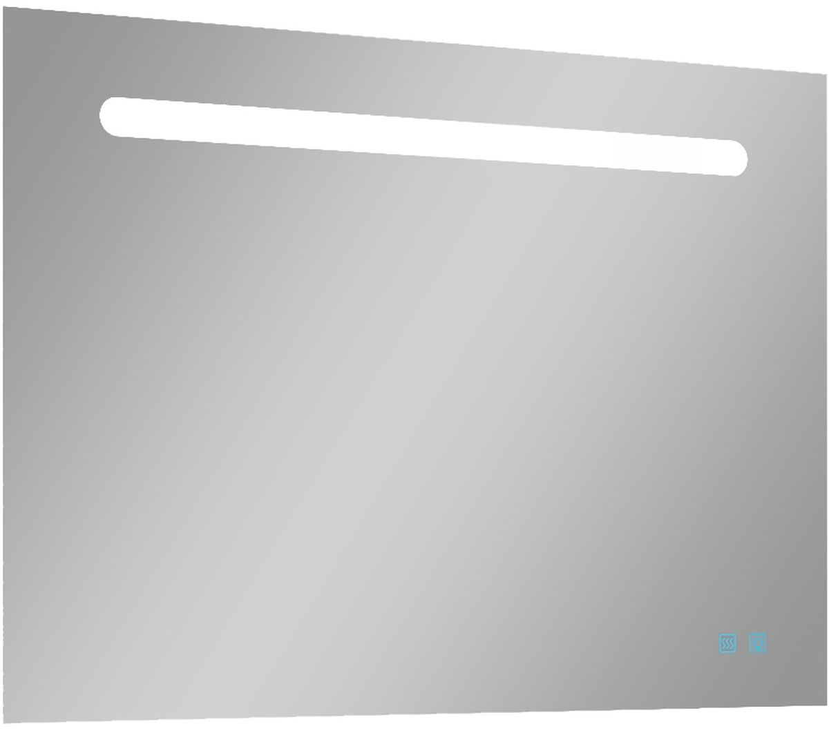 Darmowa Dostawa - Lustro 100x70 cm prostokątne z oświetleniem z matą grzewczą Elita Lina RE067641000010