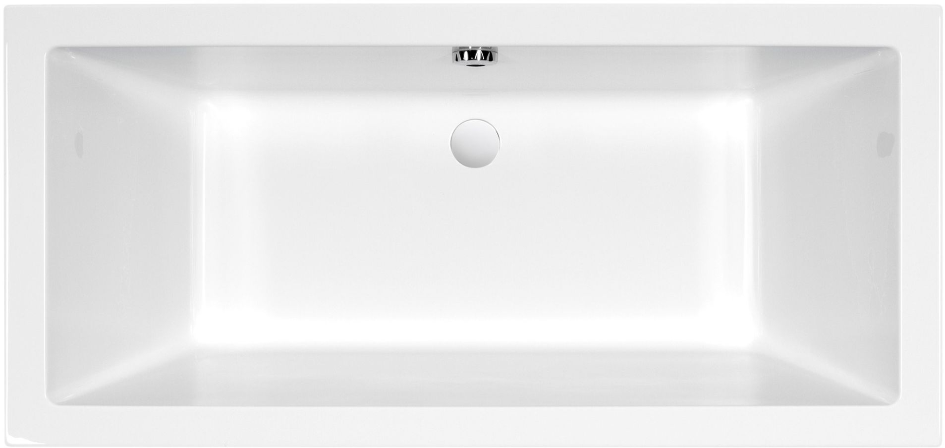 Darmowa Dostawa - Wanna prostokątna 160x75 cm biały Cersanit Intro S301067