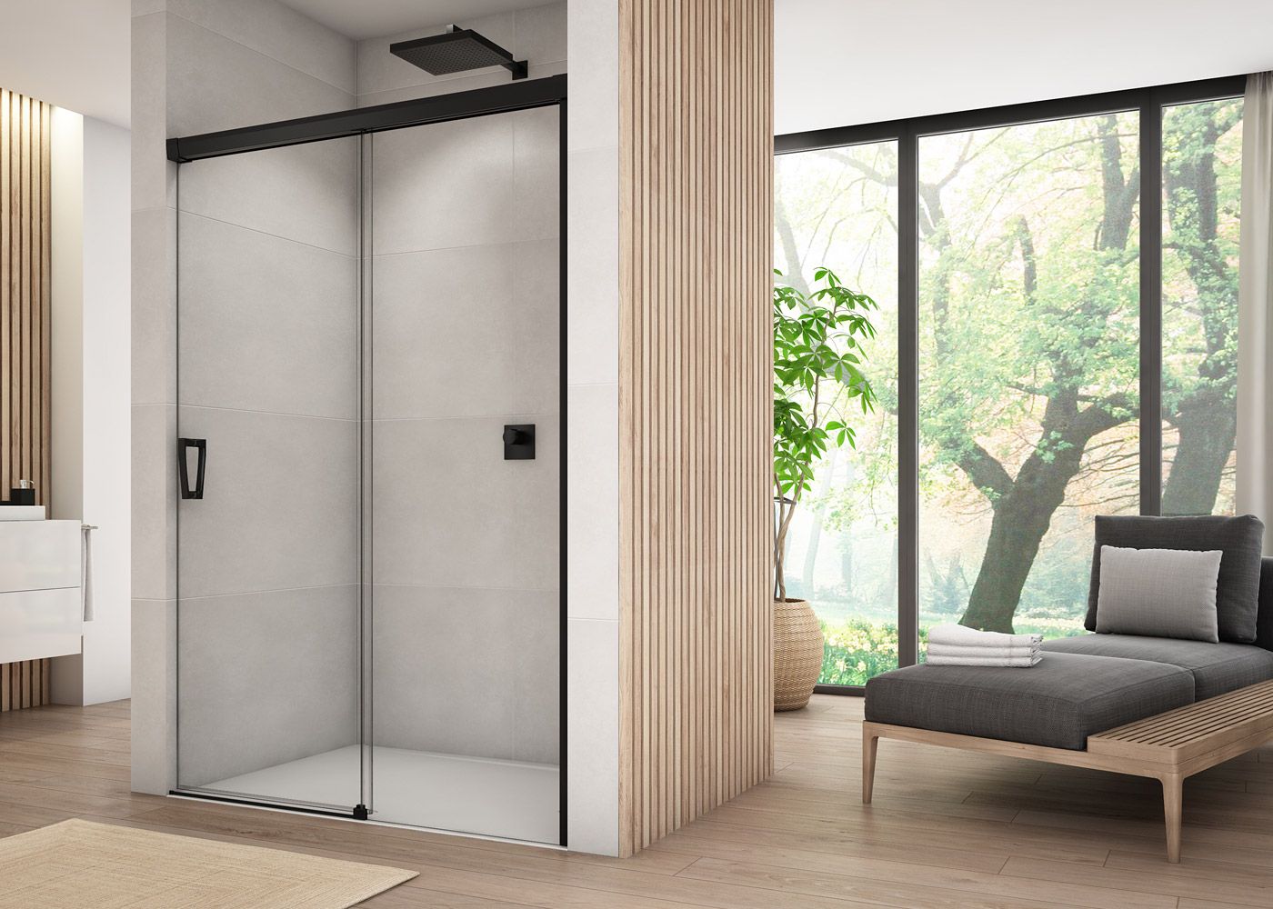 Darmowa Dostawa - Drzwi prysznicowe Ronal Cadura CAS2D1800607