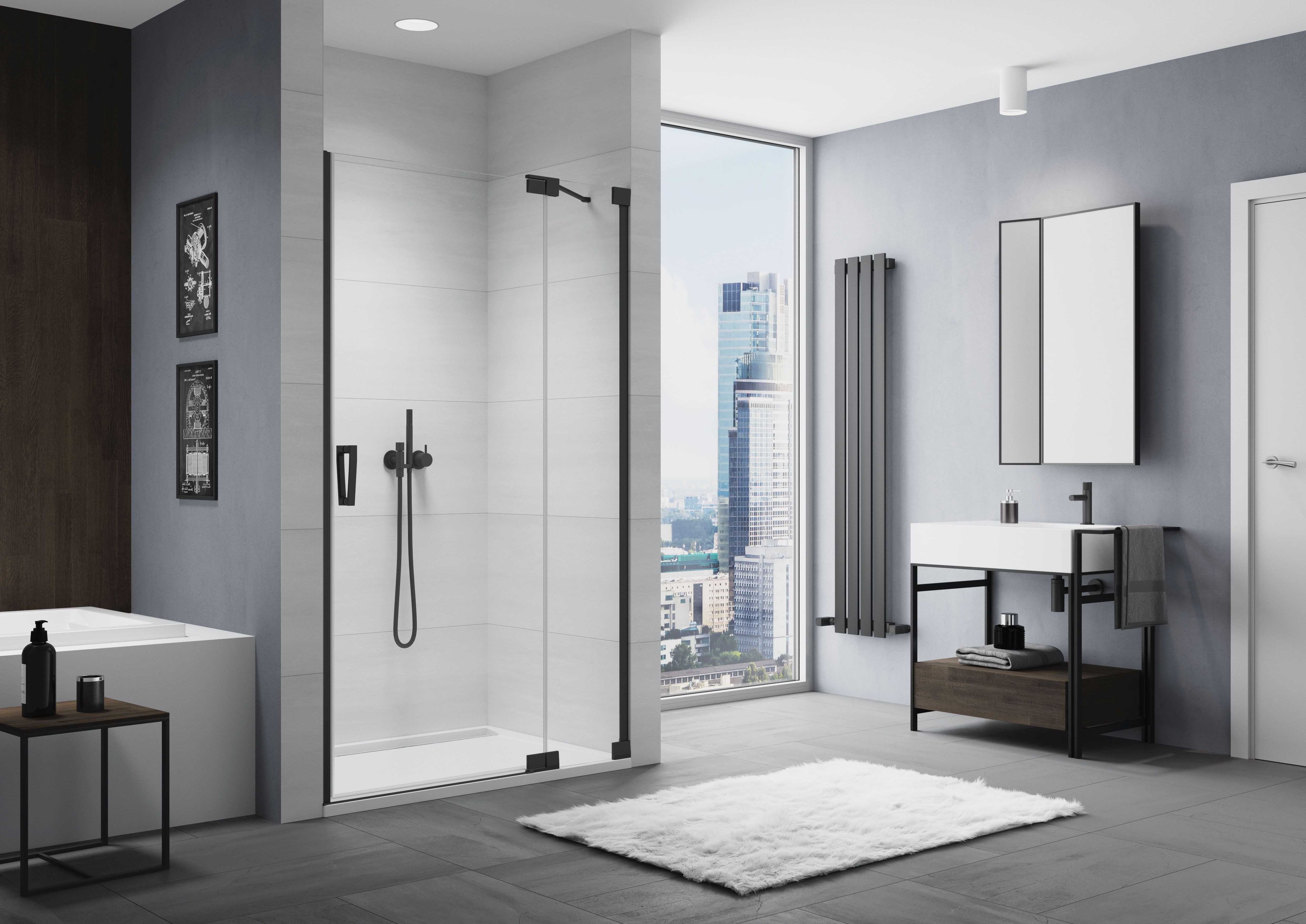 Darmowa Dostawa - Drzwi prysznicowe Ronal Cadura CA13D1000607