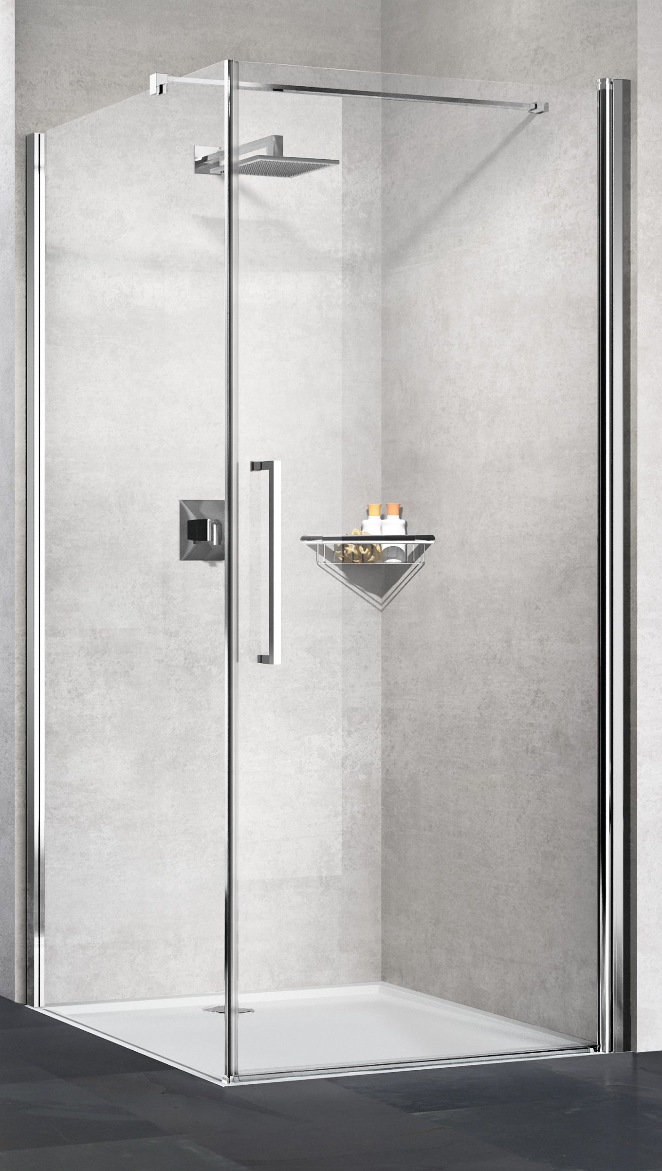 Darmowa Dostawa - Drzwi prysznicowe uchylne Novellini Young Y2G691K