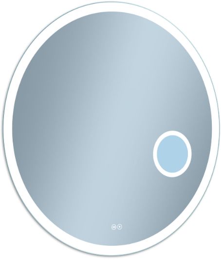 Darmowa Dostawa - Lustro 80x80 cm okrągłe z oświetleniem z matą grzewczą Venti Radson 5907722357687