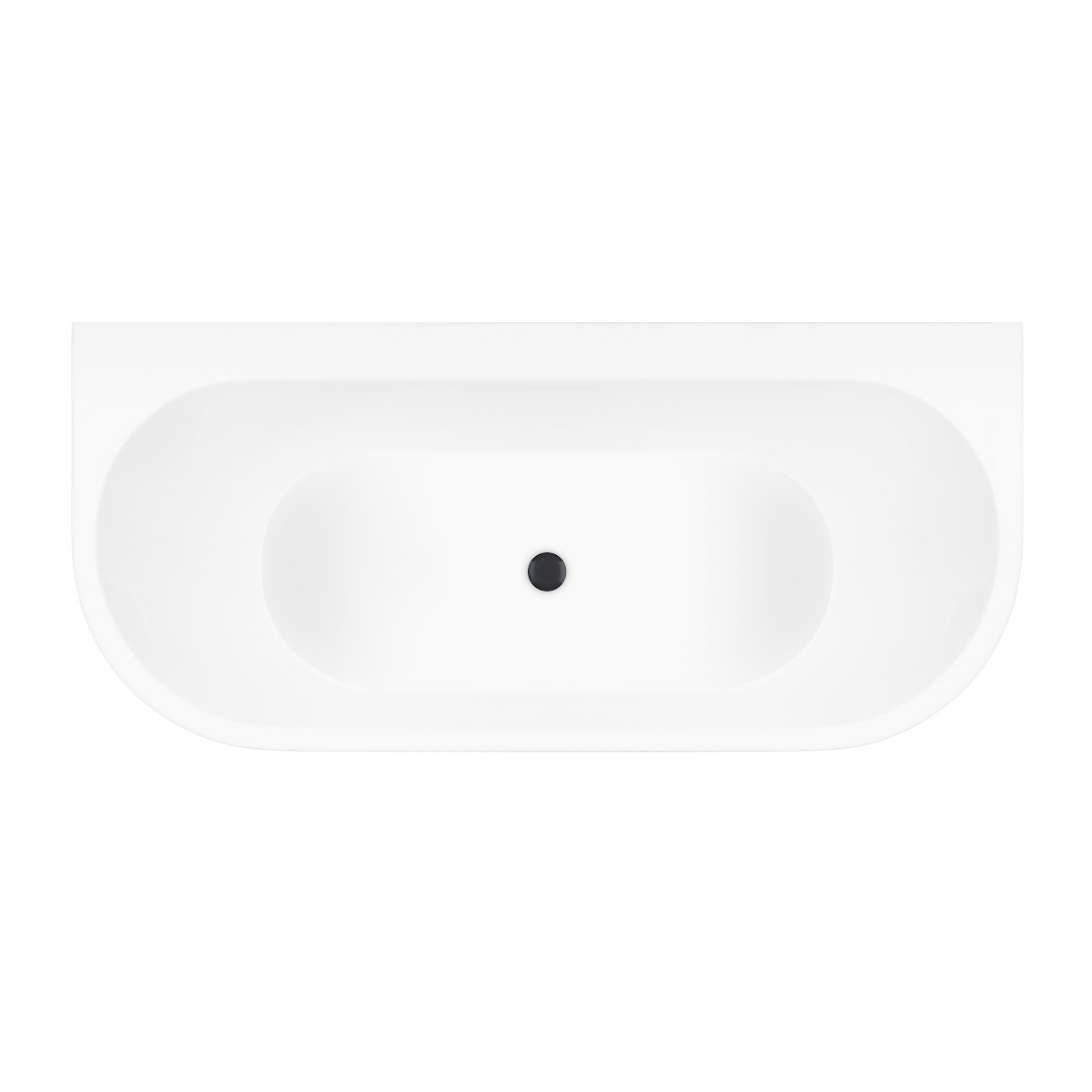 Darmowa Dostawa - Wanna przyścienna 170x80 cm prostokątna biała Oltens Hulda abset6880