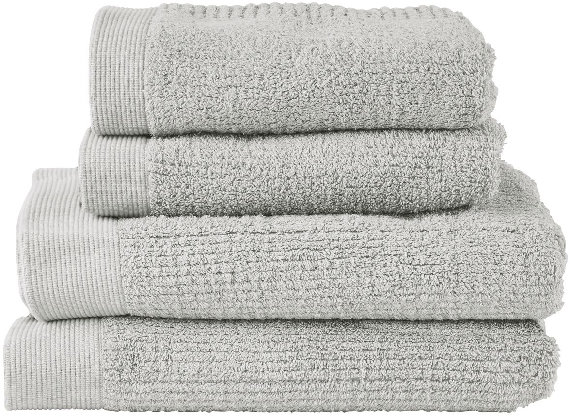 Darmowa Dostawa - Komplet ręczników 140x70 cm bawełniany szary Zone Denmark Classic 25483