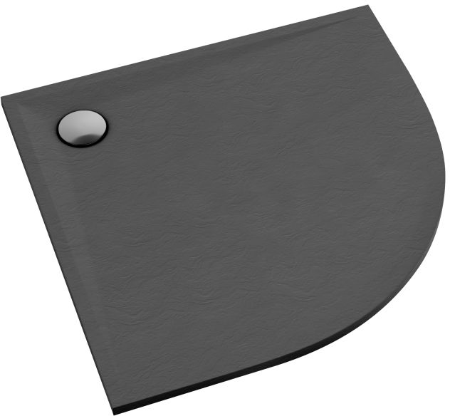 Darmowa Dostawa - Brodzik półokrągły 90x90 cm antracyt Schedline Libra Anthracite Stone 3SPL1O9090AST