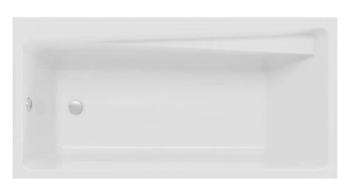 Darmowa Dostawa - Wanna prostokątna 160x75 cm Polimat Elza 00024