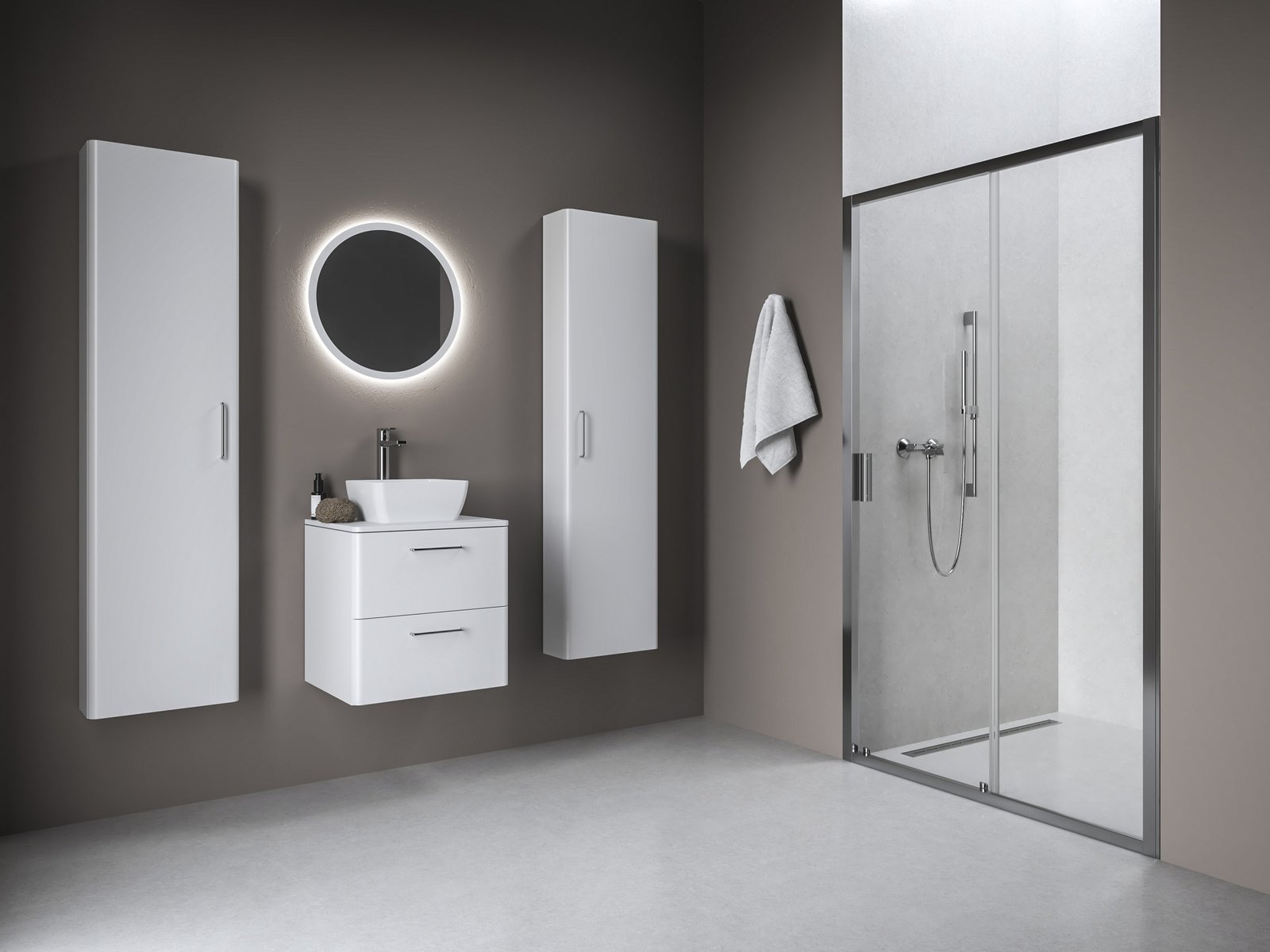 Darmowa Dostawa - Drzwi prysznicowe 110 cm rozsuwane aluminium połysk/szkło przezroczyste Ravak Blix II 0PMD0C00Z1