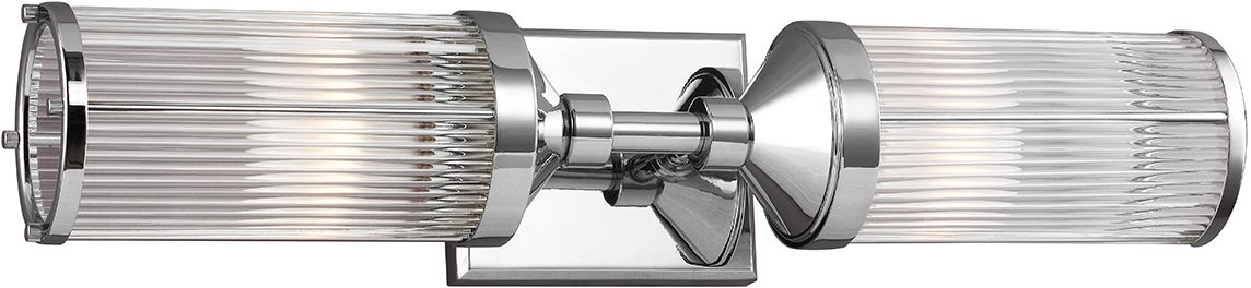 Darmowa Dostawa - Kinkiet 2x3 W chrom Elstead Lighting Paulson FEPAULSON2