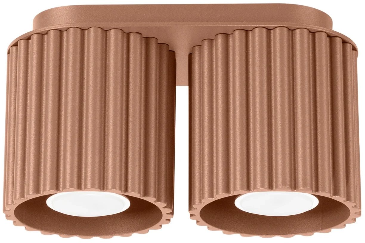 Darmowa Dostawa - Lampa podsufitowa 2x10 W Sollux Lighting Aura SL1805