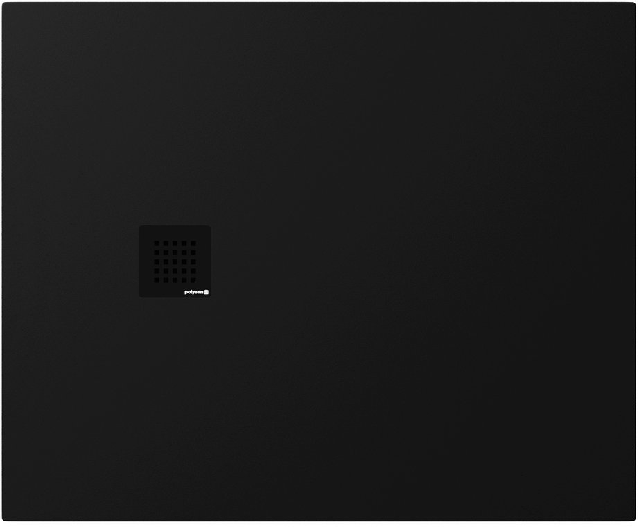 Darmowa Dostawa - Brodzik prostokątny 110x90 cm czarny Polysan Treneca 8431421