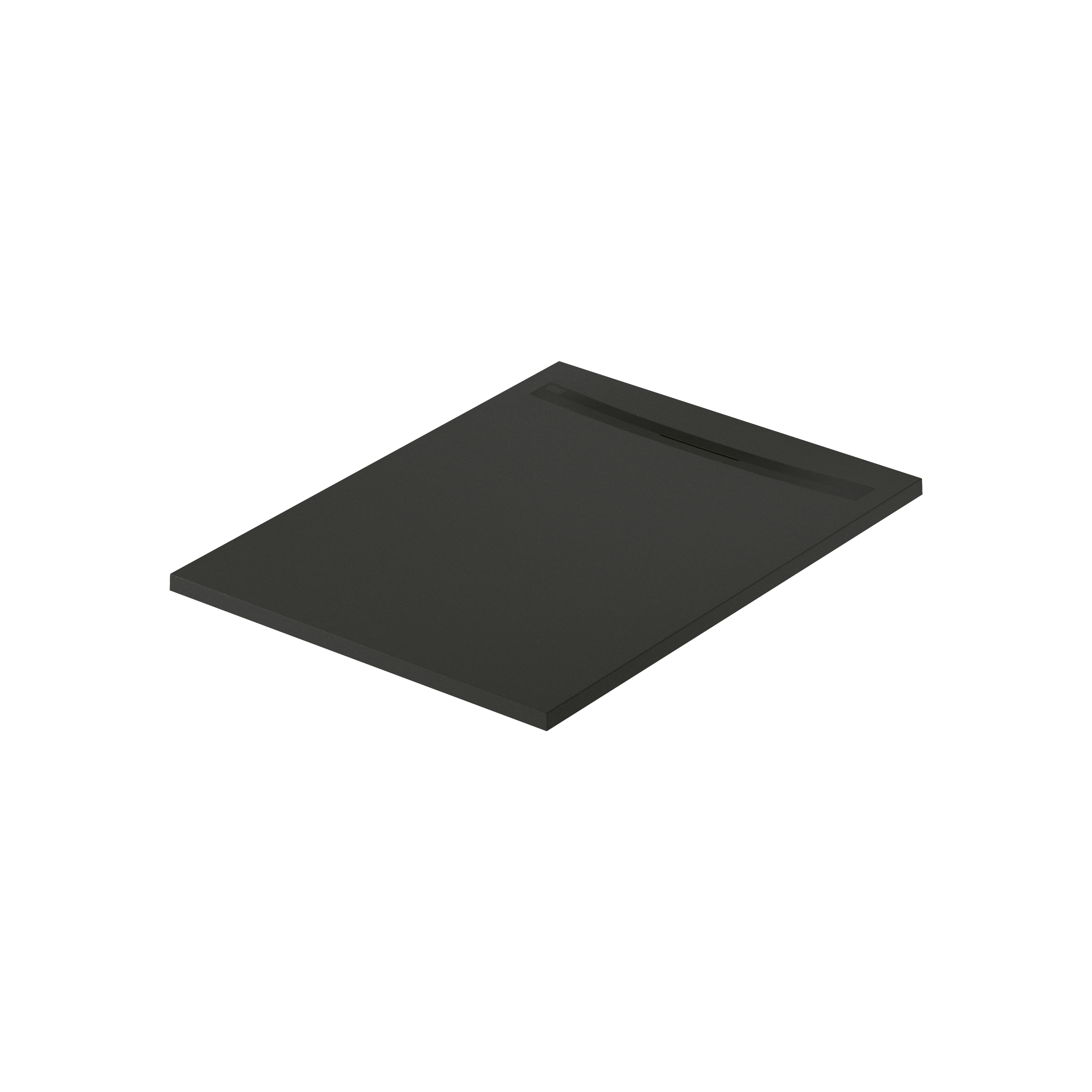 Darmowa Dostawa - Brodzik prostokątny z maskownicą 120x90 cm czarny Meissen Keramik Kontra S207012