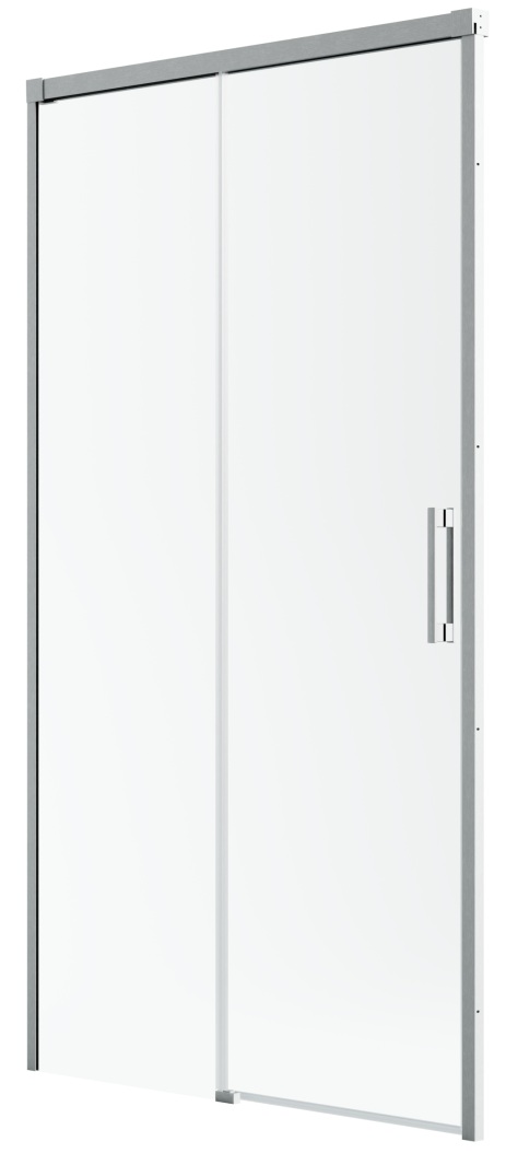 Darmowa Dostawa - Drzwi prysznicowe 110 cm rozsuwane złoty szczotkowany/szkło przezroczyste Radaway Idea Brushed Nickel DWJ 3870159101L