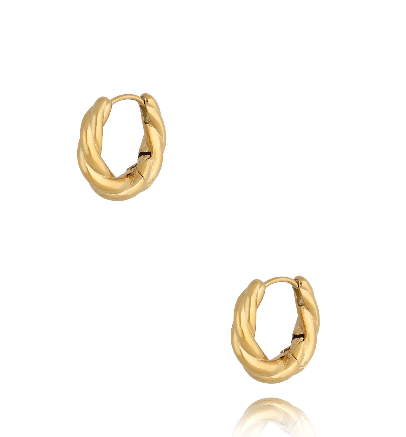 Kolczyki złote kółka Mayla KSA0613