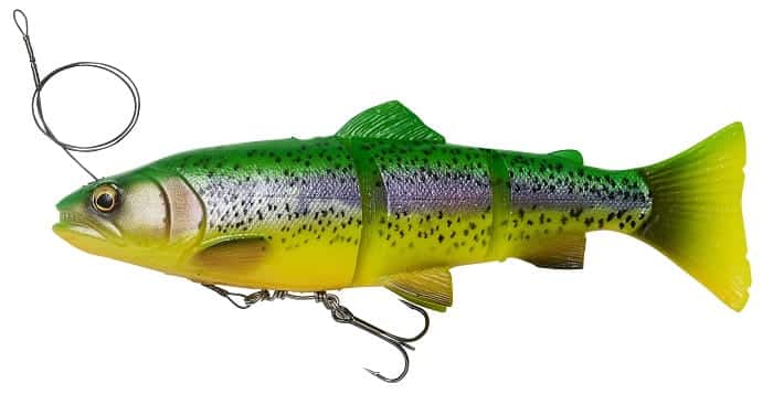 Savage Gear Guma 4D Line Thru Trout 20cm SS Fire Trout