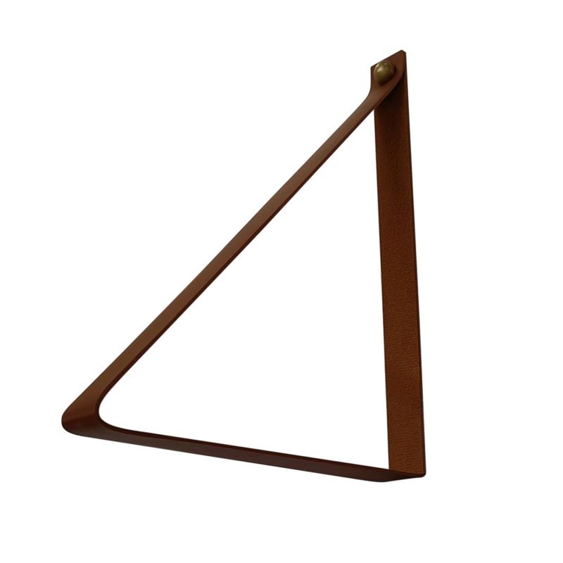 Wspornik GoodHome Leonin 77,5 cm brązowy