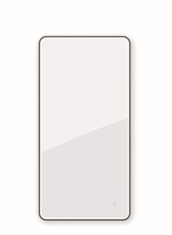 Lustro łazienkowe Oltens Nordlis LED 60x120 cm z matą grzewczą czarne szt.