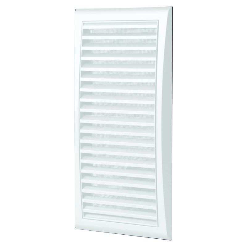 Kratka z siatką Vents 140 x 300 mm biała