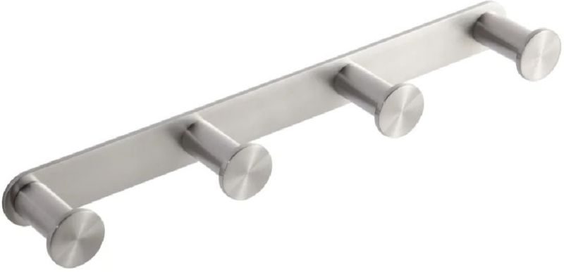 Wieszak na ręcznik Stella stal szczotkowana montaż ścienny 1 szt.