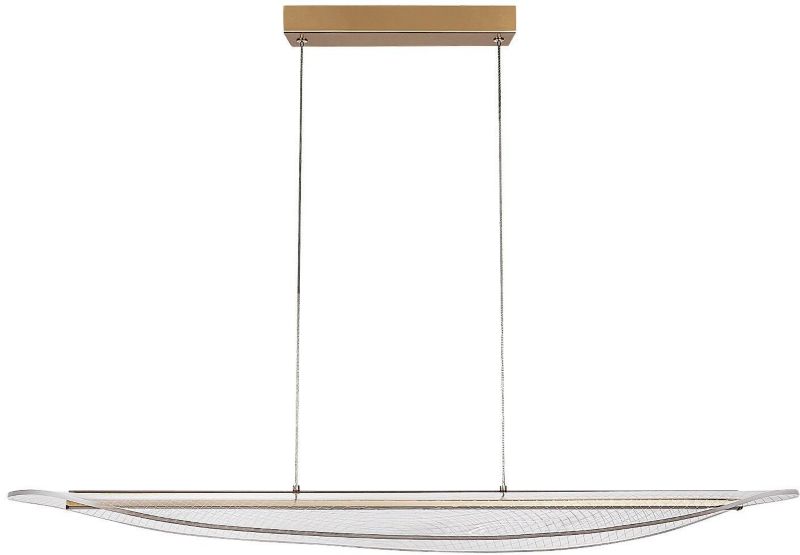 Lampa wisząca Rabalux Zofrael złota 32W LED, 120x94cm, 1 szt.