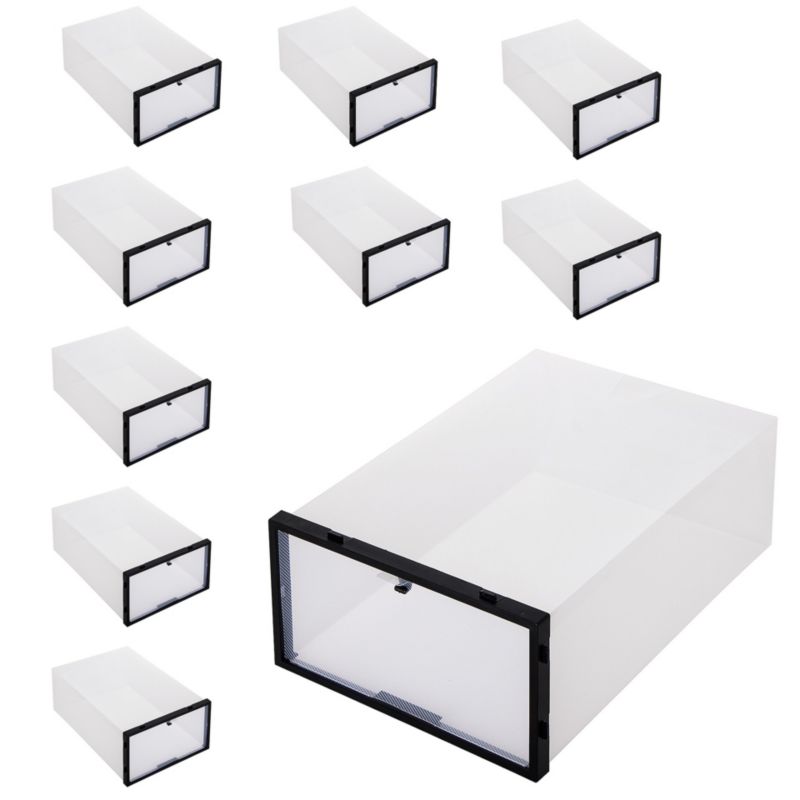 Organizer na buty z otwieraną klapą Sprinogos 34x23x13,5 cm zestaw 10 szt. 1 kpl.