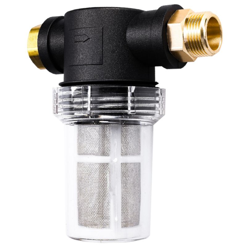 Filtr wody, Sillar, instalacyjny, do węży, mazuera, myjki ciśnieniowej, gwint 3/4", 1szt