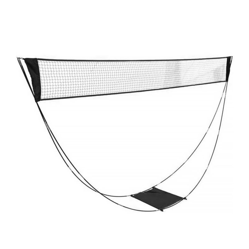 Siatka do gry w badmintona Be-active.pl 3m do siatkówki przenośna mocna 1 szt.