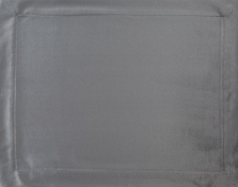 Podkładki MELINDA Eurofirany 30x40 cm komplet stalowych welwetowych z ozdobną listwą 4 szt.