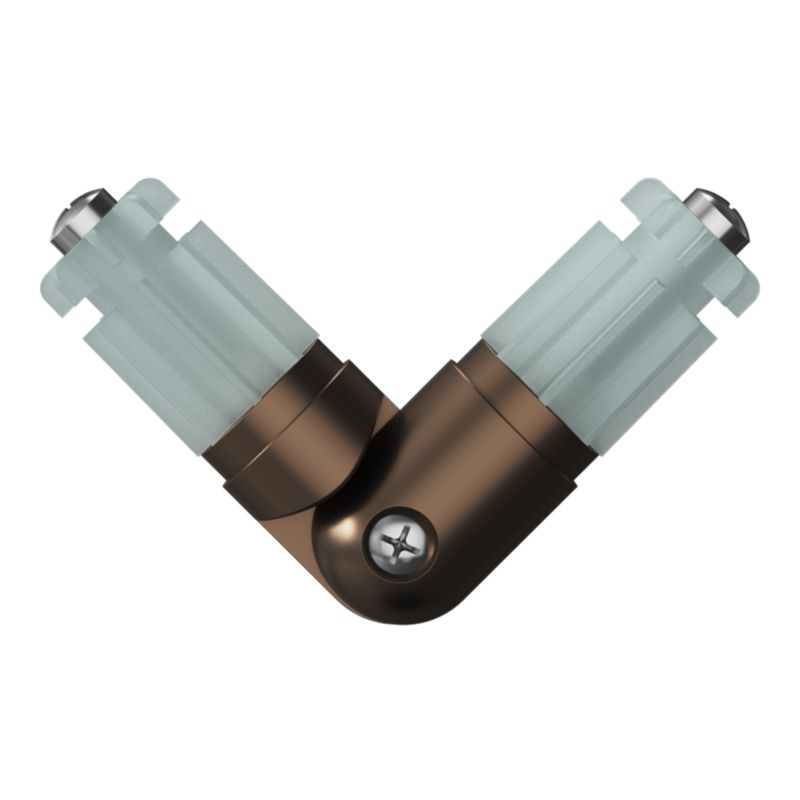 Łącznik kątowy GoodHome Kozani 19 mm