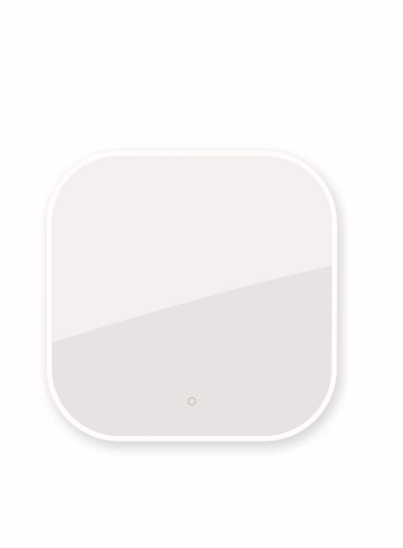 Lustro łazienkowe Oltens Nordlis 80x80 cm LED bezramowe z matą grzewczą 1 szt.